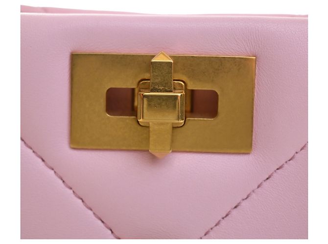 Borsa Valentino Pink Small Nappa Roman Stud The Handle Rosa - vista 5