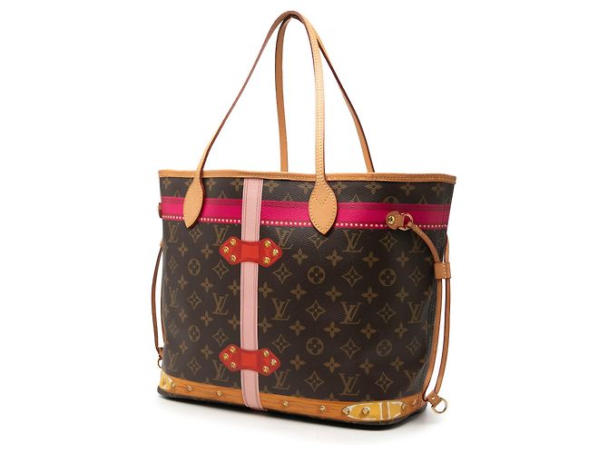 Louis Vuitton Marrone Monogram Summer Trunks Neverfull MM - vista 2