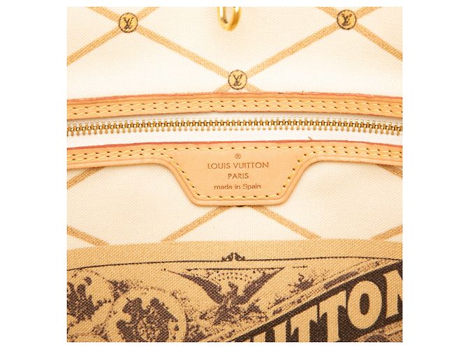 Louis Vuitton Marrone Monogram Summer Trunks Neverfull MM - vista 5