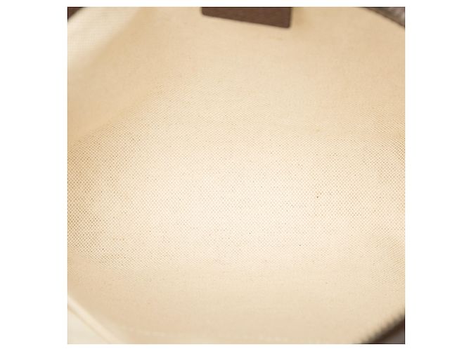 Borsa a tracolla Gucci Beige Small GG Supreme Web Ophidia - vista 4