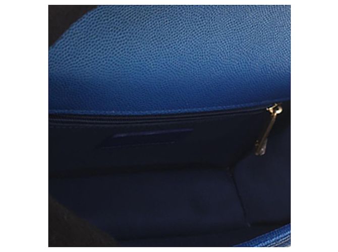Chanel Blue Small Quilted Caviar Sunset On The Sea Flap - vista 6