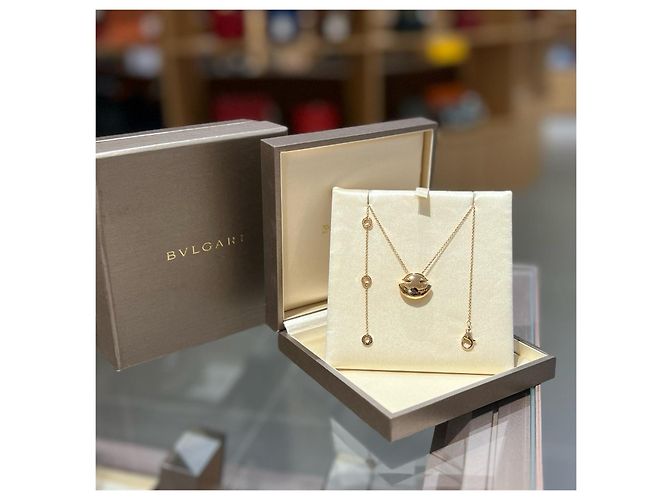 Bulgari Bvlgari B.zero1 Collana con Pendente in Oro Rosa 18k D'oro - vista 2