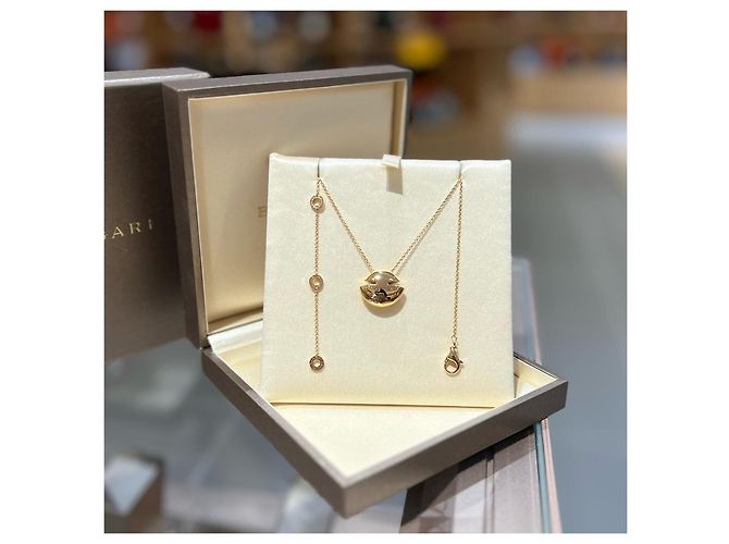 Bulgari Bvlgari B.zero1 Collana con Pendente in Oro Rosa 18k D'oro - vista 3
