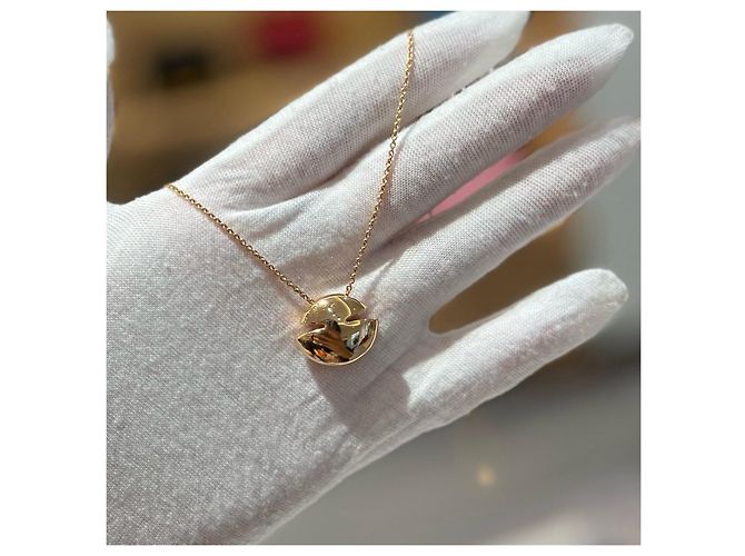 Bulgari Bvlgari B.zero1 Collana con Pendente in Oro Rosa 18k D'oro - vista 4