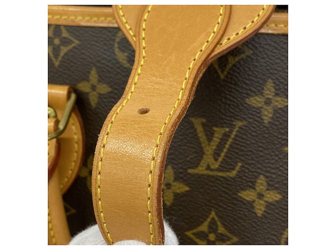 Borsa Louis Vuitton Monogram Rivoli Marrone - vista 10