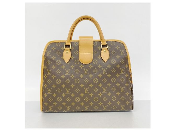 Borsa Louis Vuitton Monogram Rivoli Marrone - vista 11