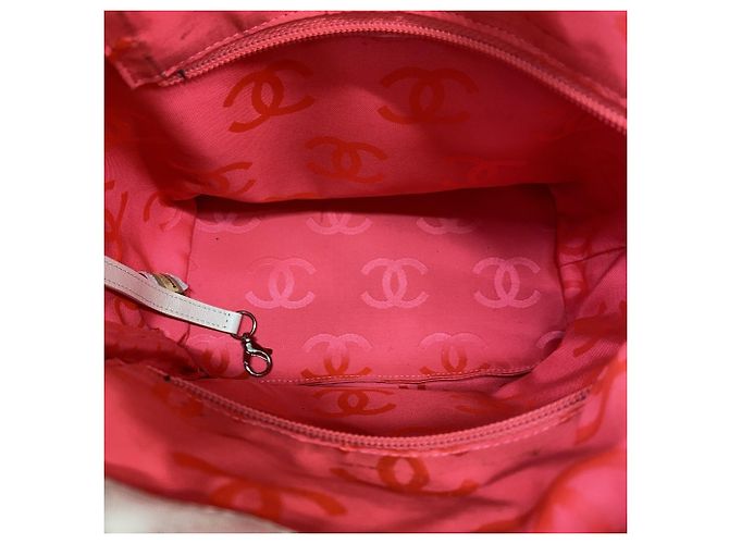 Chanel Cambon Tote Bag aus Lammleder Weiß - Ansicht 4