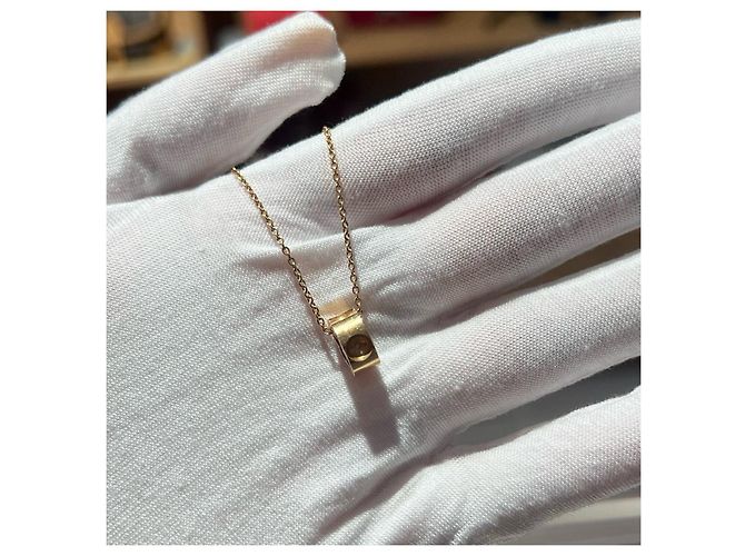 Collana Louis Vuitton Empreinte in oro 18K D'oro - vista 4