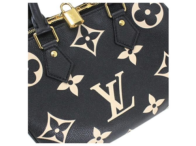 Borsa Louis Vuitton Speedy Bandoulière 25 Nero - vista 8