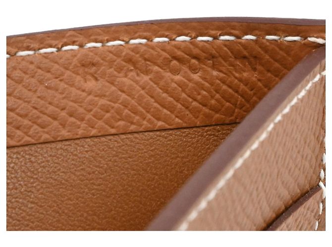 Hermès Portafoglio bi-fold compatto Sellier Hermes Marrone - vista 11