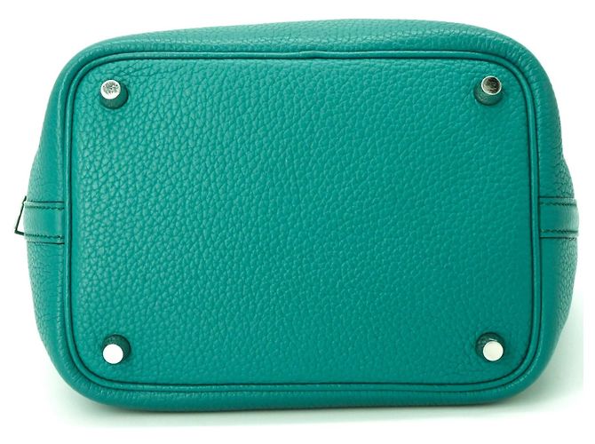 Hermès Borsa Hermes Picotin Lock PM in verde Malachite - vista 5