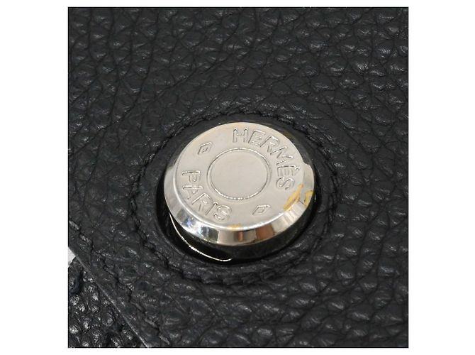 Hermès Marsupio e portafoglio bi-fold HERMES Dogon Nero - vista 10