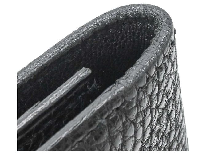Hermès Marsupio e portafoglio bi-fold HERMES Dogon Nero - vista 12