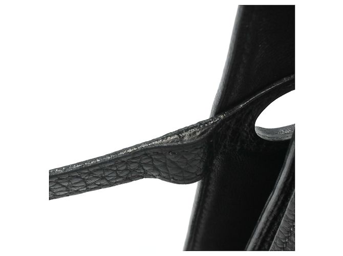 Hermès Marsupio e portafoglio bi-fold HERMES Dogon Nero - vista 15