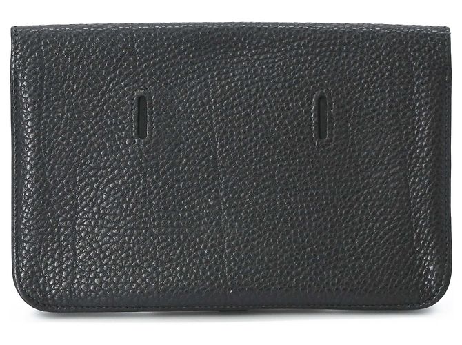 Hermès Marsupio e portafoglio bi-fold HERMES Dogon Nero - vista 2