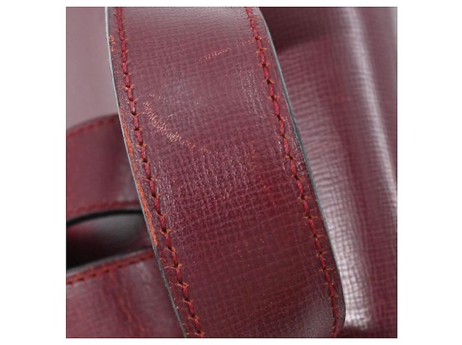 Cartier Must Line Lederrucksack Bordeaux - Ansicht 11