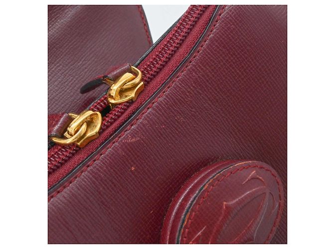 Cartier Must Line Lederrucksack Bordeaux - Ansicht 13