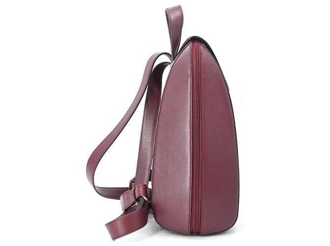 Cartier Must Line Lederrucksack Bordeaux - Ansicht 4