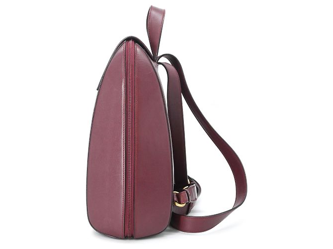 Cartier Must Line Lederrucksack Bordeaux - Ansicht 5