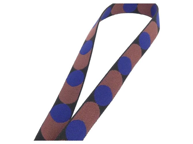 Hermès Correa para teléfono Hermes Sangle Flipper Ball Negro Azul - vista 2