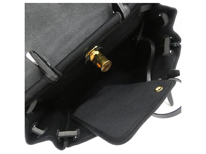 Hermès Borsa Hermes Herbag Zip PM Nero - vista 9