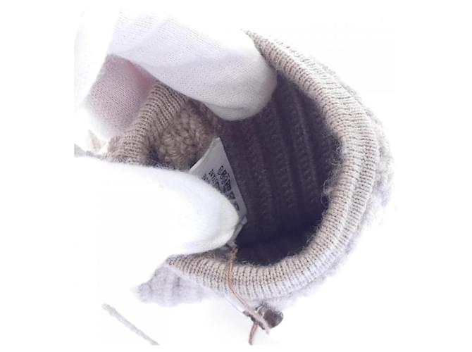 Hermès Handschuhe Beige Größe L - Ansicht 4