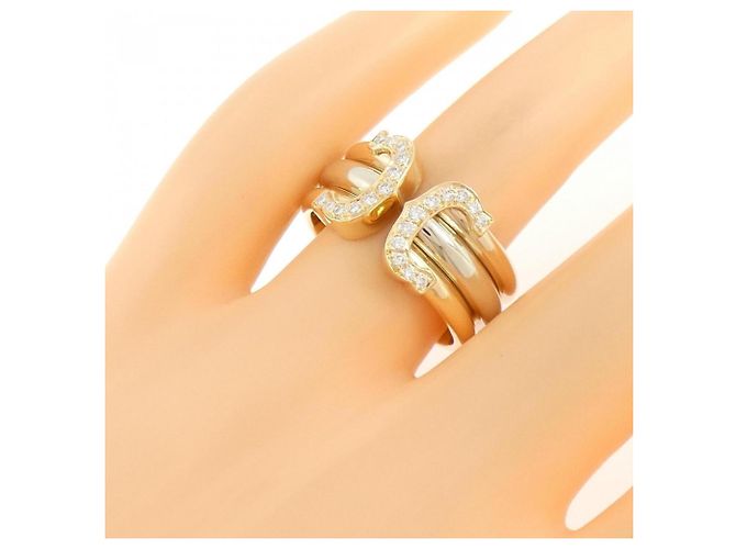 Cartier 2C Large Band Ring Golden - Ansicht 4