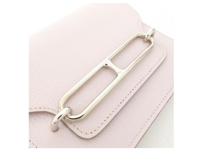 Hermès Monedero Luli Slim Hermes Rosa - vista 4