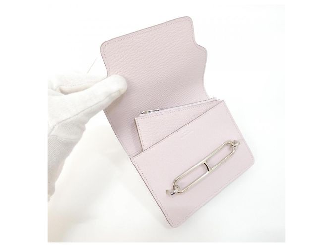 Hermès Monedero Luli Slim Hermes Rosa - vista 5