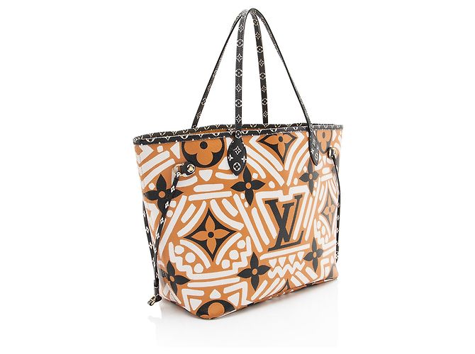 Tote Louis Vuitton Limited Edition Monogram Crafty Neverfull MM Nero - vista 2