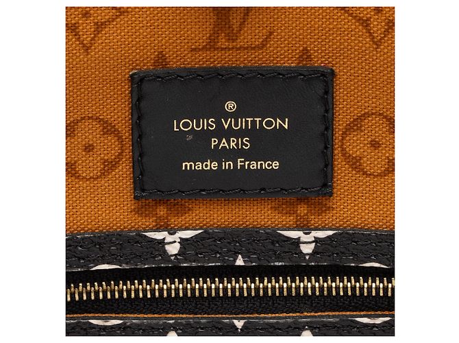 Tote Louis Vuitton Limited Edition Monogram Crafty Neverfull MM Nero - vista 8