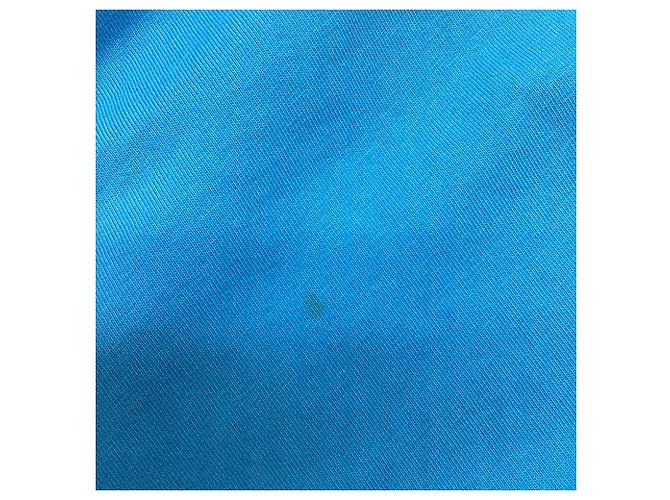 Jacquemus Le T-Shirt Brode Logo-Embroidered T-Shirt en algodón azul claro - vista 8