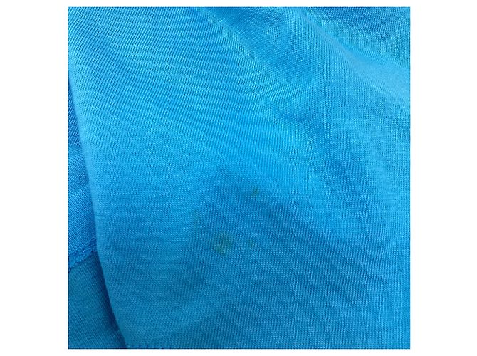 Jacquemus Le T-Shirt Brode Logo-Embroidered T-Shirt en algodón azul claro - vista 9
