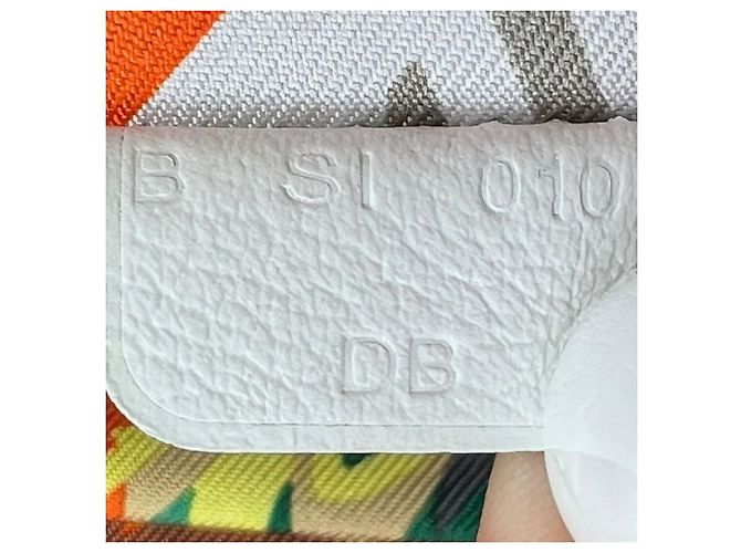 Hermès Hermes Evercolor Silk'In Classique Long Wallet Weiß - Ansicht 6