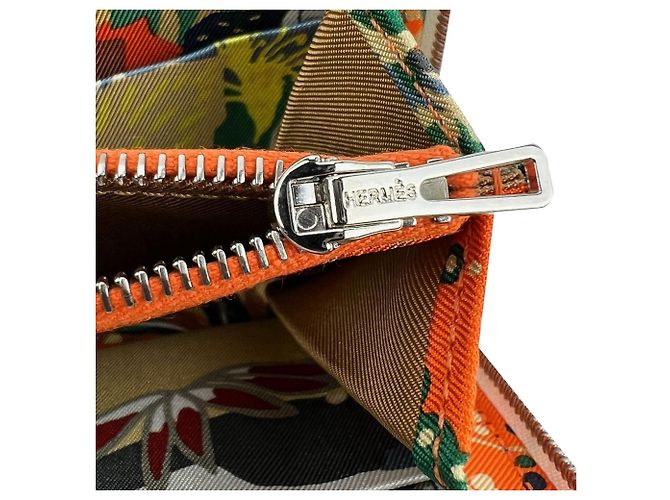 Hermès Hermes Evercolor Silk'In Classique Long Wallet Weiß - Ansicht 7