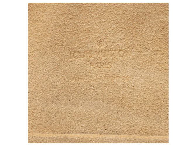 Louis Vuitton Vintage Limited Edition Monogram Canvas Theda GM Satchel Marrone - vista 8