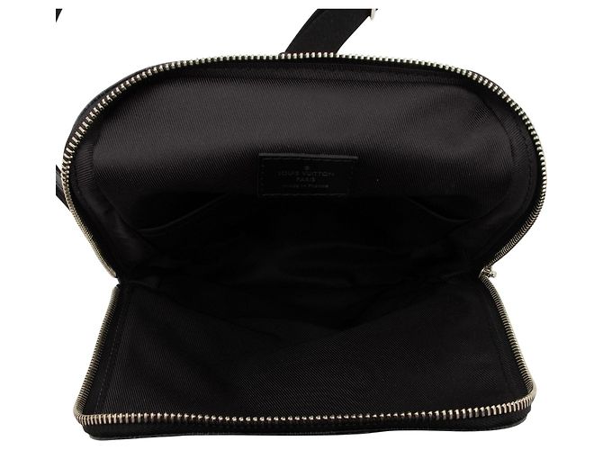 Borsa a tracolla Louis Vuitton Damier Graphite Avenue Nero - vista 7