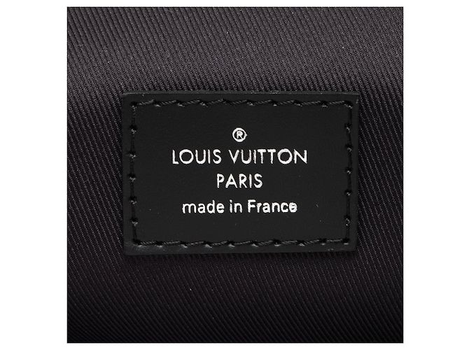 Borsa a tracolla Louis Vuitton Damier Graphite Avenue Nero - vista 8