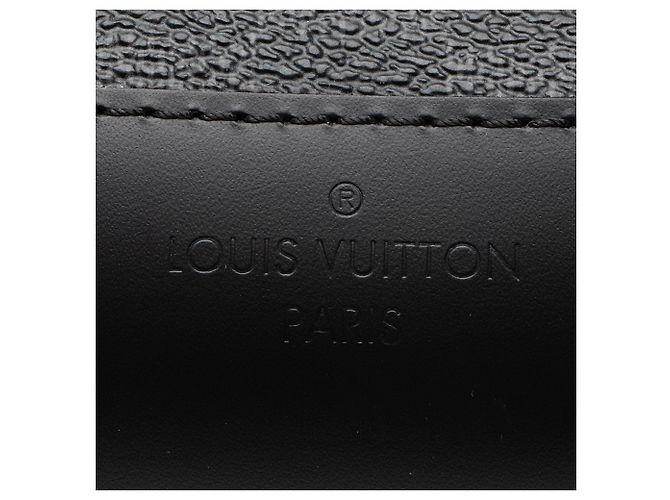 Borsa a tracolla Louis Vuitton Damier Graphite Avenue Nero - vista 9