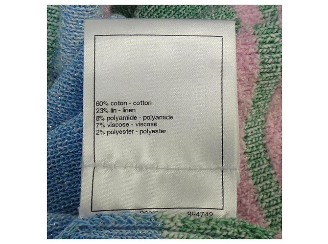 Chanel Kleid Blau Orange - Ansicht 3
