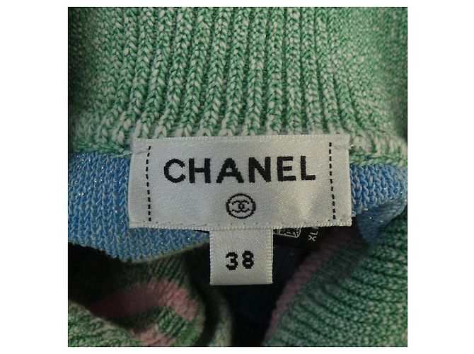 Chanel Kleid Blau Orange - Ansicht 5