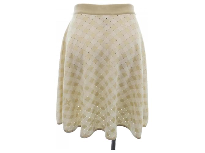 Falda Louis Vuitton Beige - vista 2