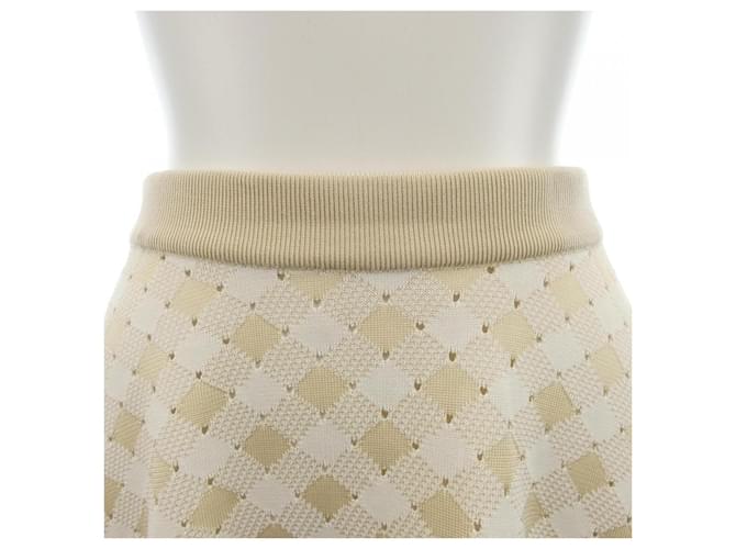 Falda Louis Vuitton Beige - vista 5