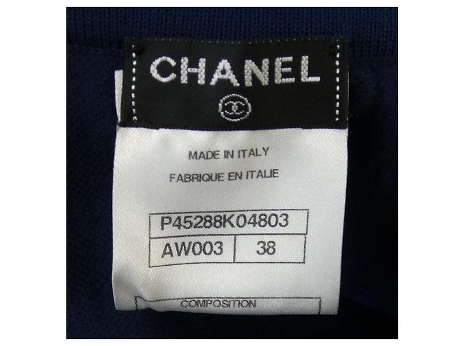 Gonna Chanel Blu - vista 4