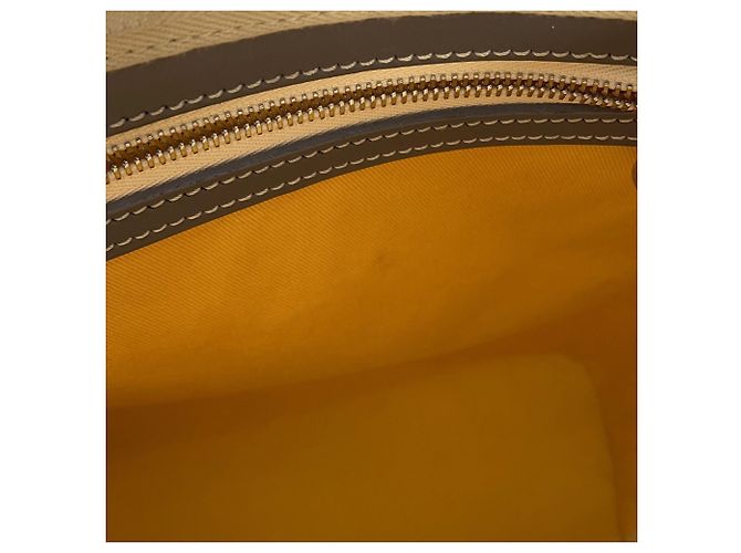 Borsa a Spalla Goyard Marie Galante PM Marrone Bianco - vista 10