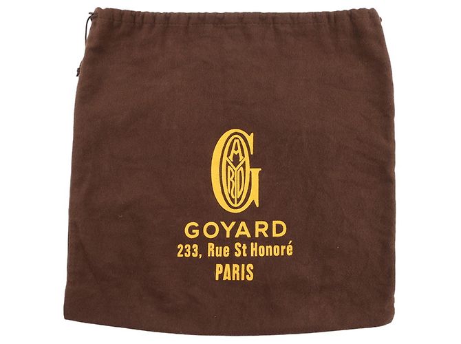 Borsa a Spalla Goyard Marie Galante PM Marrone Bianco - vista 14
