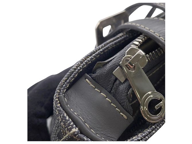 Borsa a Spalla Goyard Marie Galante PM Marrone Bianco - vista 8