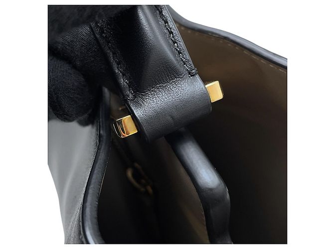 Borsa Fendi Peekaboo Essentially in pelle Nero - vista 11
