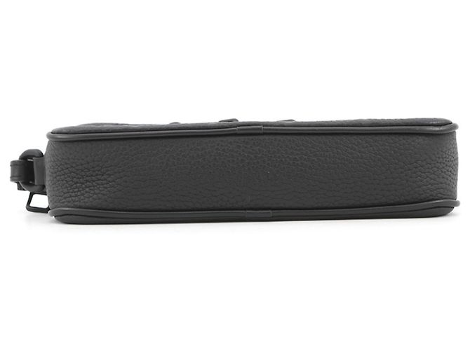 Borsa Louis Vuitton Monogram Pochette Volga Nero Monogramma - vista 3
