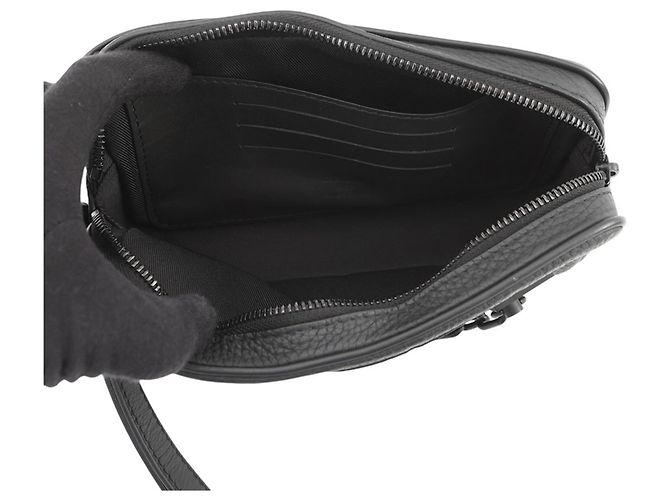 Borsa Louis Vuitton Monogram Pochette Volga Nero Monogramma - vista 5
